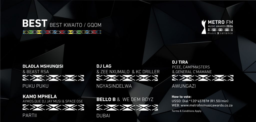 Best Kwaito/Gqom Song