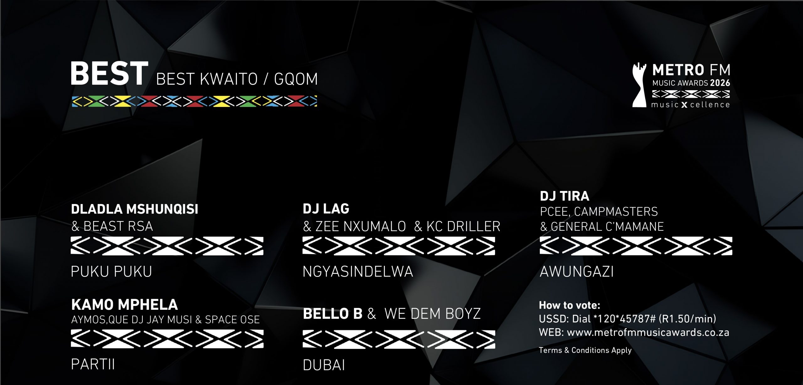 Best Kwaito/Gqom Song